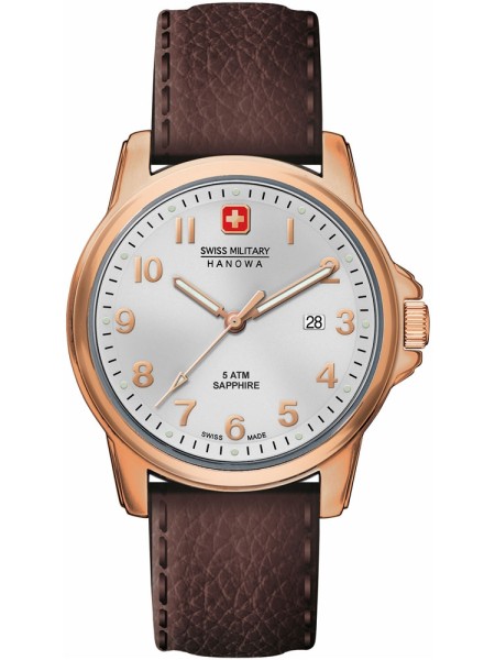 Swiss military 2025 watch leather strap