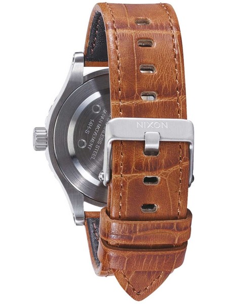 Nixon A467-1888 ladies' watch, real leather strap