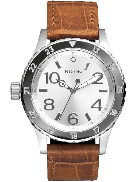 Nixon A467-1888 ladies' watch, real leather strap
