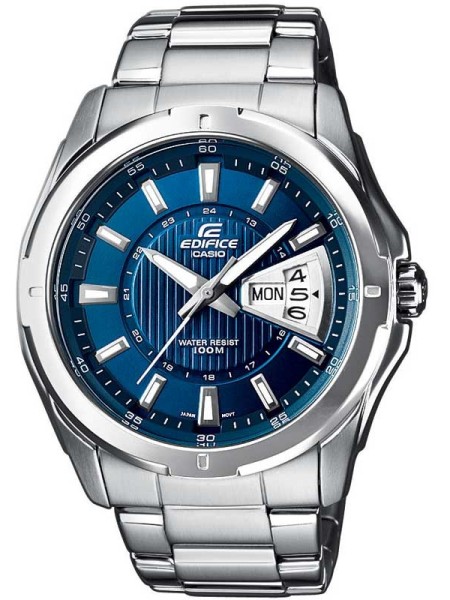Casio Edifice EF-129D-2AVEF men's watch, stainless steel strap