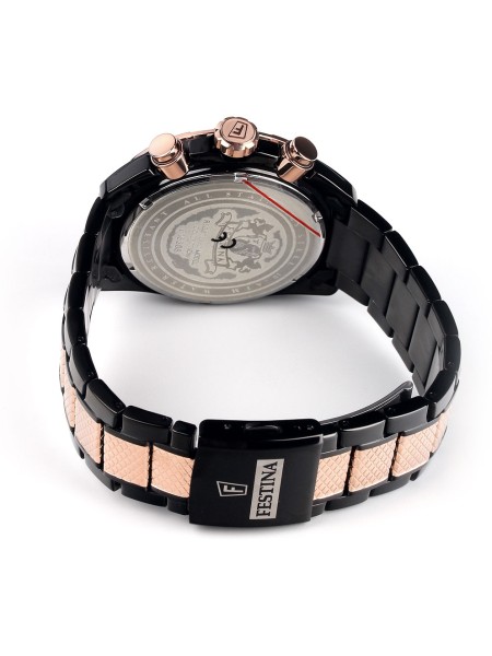 Festina Chronograph F16888/1 men's watch, stainless steel strap