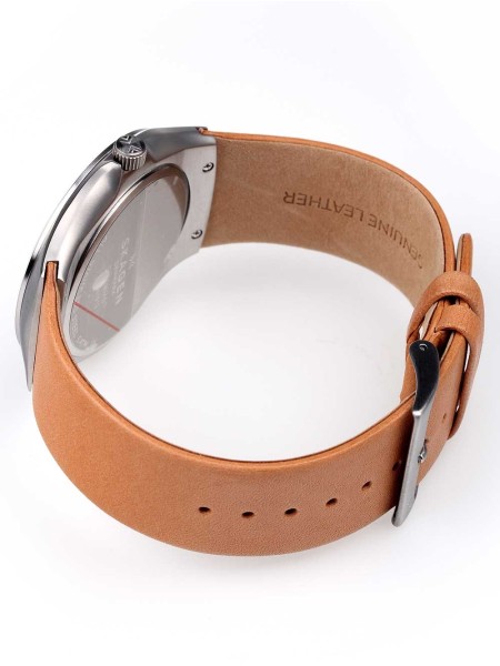 Skagen SKW6261 men's watch, real leather strap