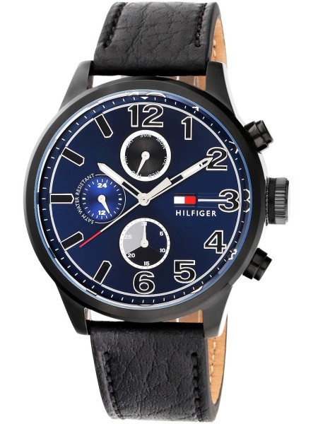 Tommy Hilfiger Casual Sport Multifunktion 1791241 men's watch, real leather strap