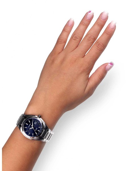 Citizen Super-Titanium EW2210-53L Relógio para mulher, pulseira de titanio