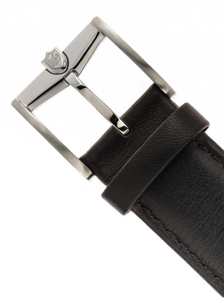 DuFa Weimar DF-9008-01 men's watch, real leather strap