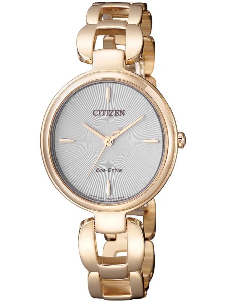 Citizen EM0423-81A ladies' watch, stainless steel strap
