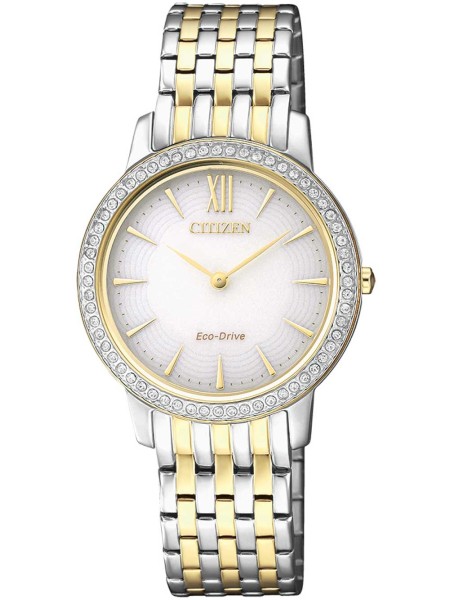 Citizen EX1484-81A ladies' watch, stainless steel strap