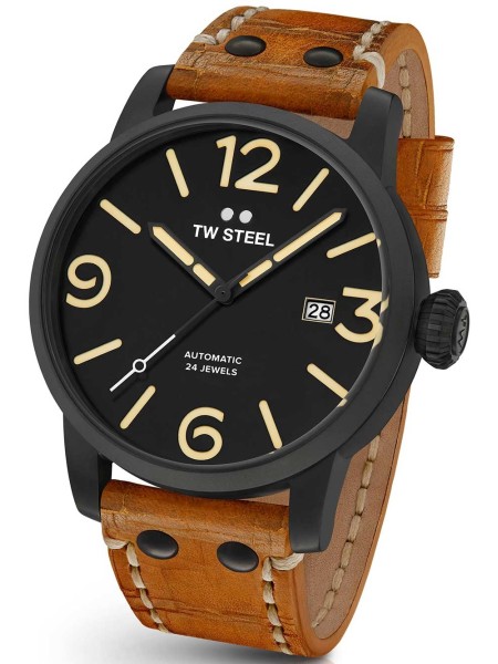 TW-Steel MS36 Herrenuhr, real leather Armband