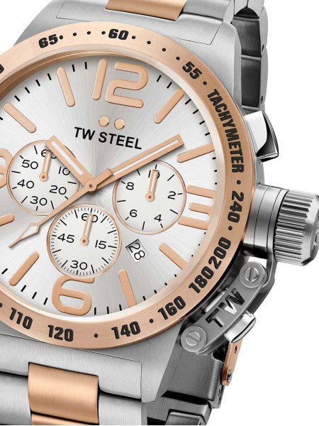 TW-Steel CB123 men's watch, stainless steel strap