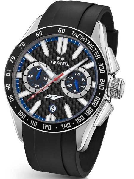 TW-Steel Yamaha Factory Racing GS1 montre pour homme, silicone sangle