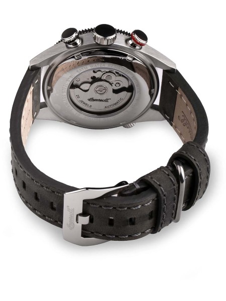 Ingersoll IN1102GU men's watch, real leather strap