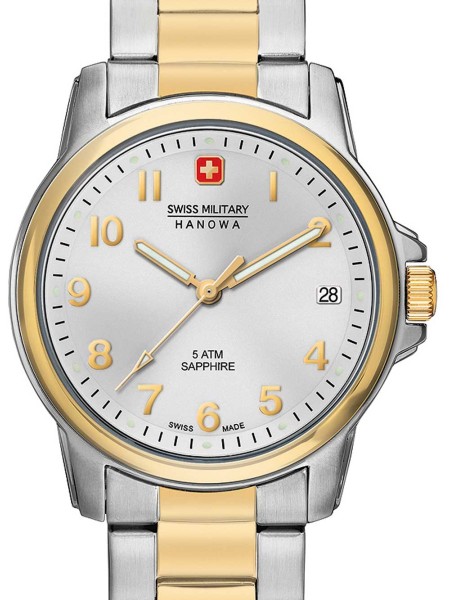 Swiss Military Hanowa 06-7141.2.55.001 damklocka, rostfritt stål armband