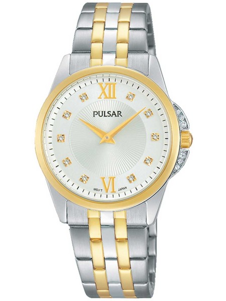 Pulsar PM2165X1 arloġġ tan-nisa, stainless steel ċinga