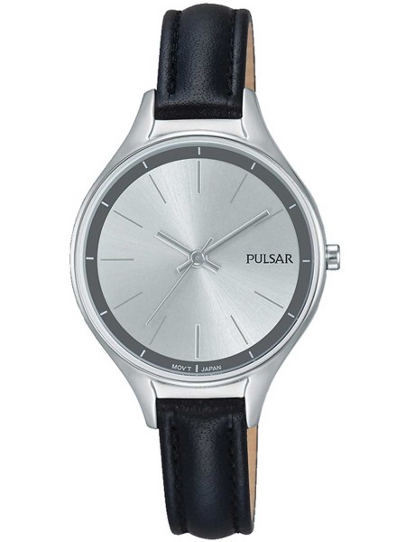 Pulsar PH8279X1 ladies' watch, real leather strap