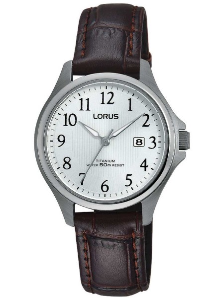 Lorus RH727BX9 ladies' watch, real leather strap