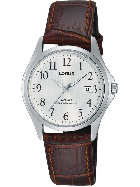 Lorus RH713BX9 ladies' watch, real leather strap