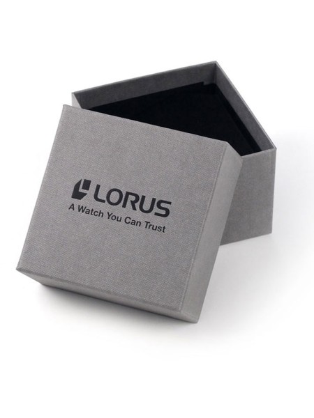 Lorus RM369CX9 men's watch, real leather strap