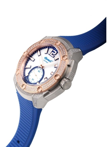 Ingersoll San Francisco IN1104BL Relógio para mulher, pulseira de silicona