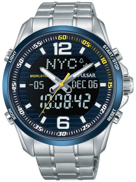 Pulsar PZ4003X1 men's watch, stainless steel strap