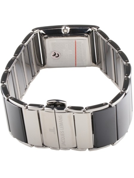 Montre pour dames Jacques Lemans 1-1940A, bracelet acier inoxydable / céramique