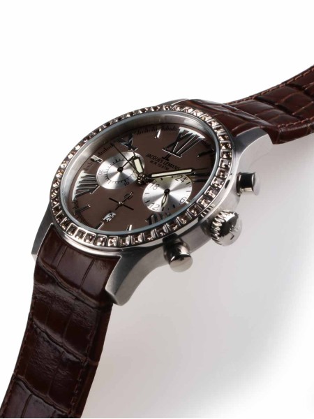 Jacques Lemans Porto 1-1810C ladies' watch, real leather strap