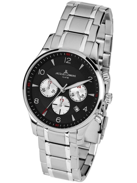 Jacques lemans chronograph shop 10 atm price