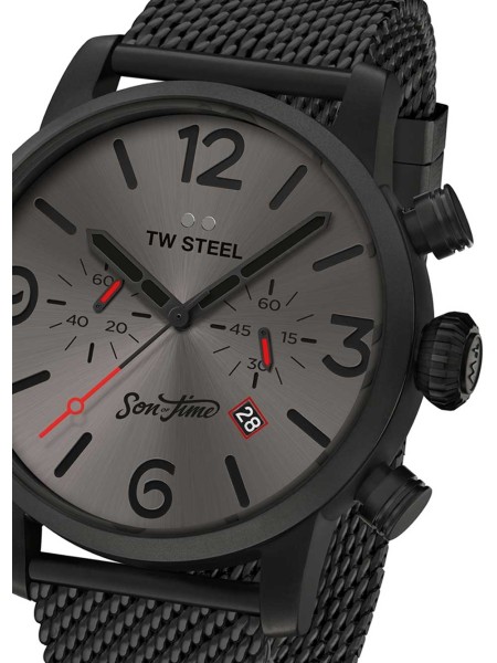 TW-Steel MST4 herrklocka, rostfritt stål armband