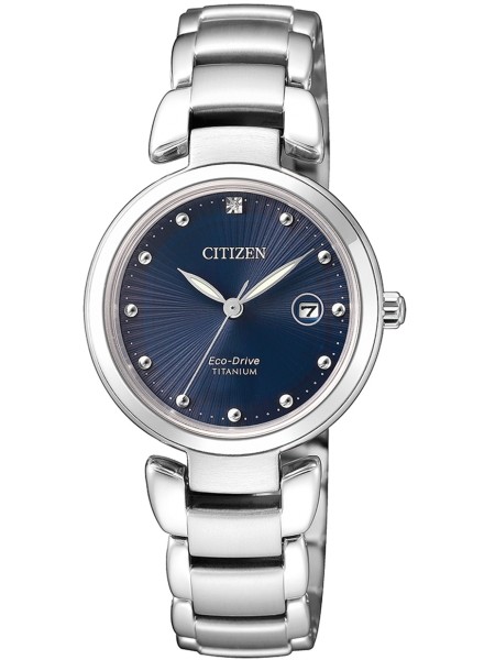 Citizen EW2500-88L ladies' watch, titanium strap