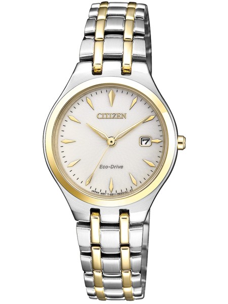 Citizen Elegance EW2484-82B γυναικείο ρολόι, με λουράκι stainless steel