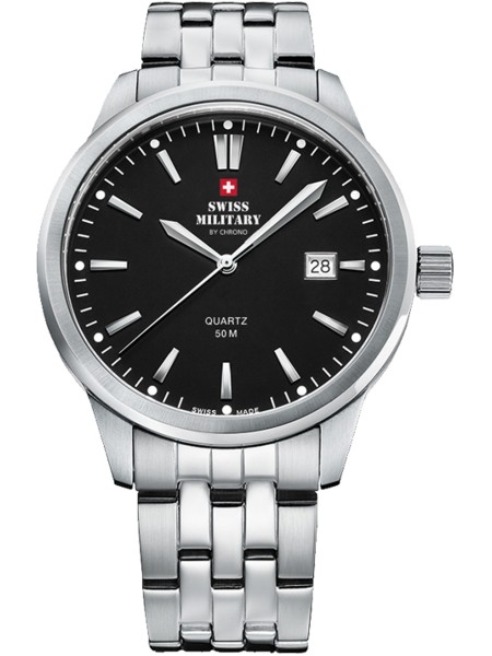 Swiss Military by Chrono SMP36009.01 men's watch, acier inoxydable strap
