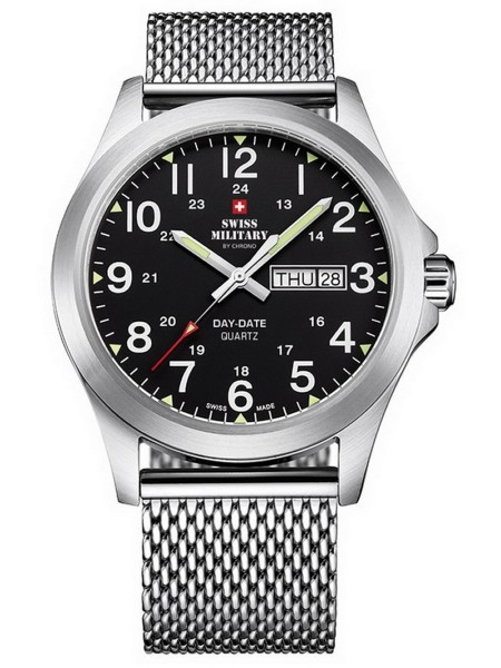 Swiss Military by Chrono SMP36040.13 herreur, rustfrit stål rem