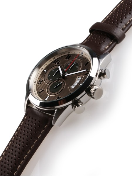 Festina Sport Chronograph F20271/2 men's watch, real leather strap