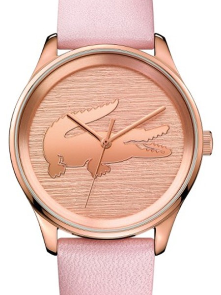 Lacoste Victoria 2000997 Relógio para mulher, pulseira de cuero real