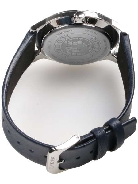 Citizen BM7400-12L men's watch, real leather strap