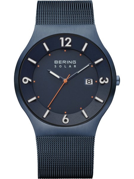 Bering Solar 14440-393 men's watch, stainless steel strap