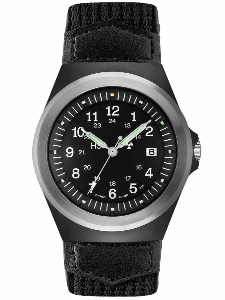 Traser H3 100163 men's watch, real leather / textile strap