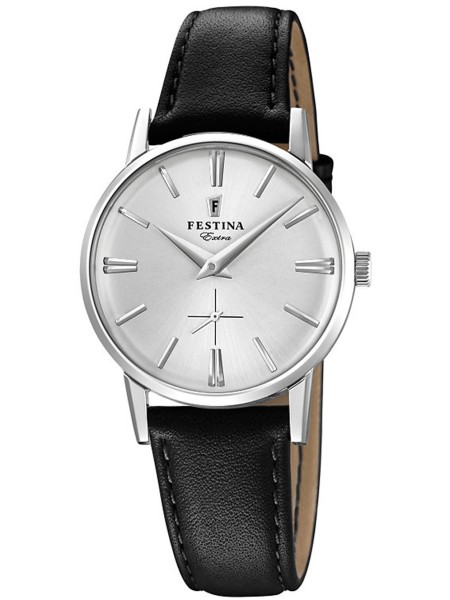 Festina Extra 1948 F20254/1 ladies' watch, real leather strap