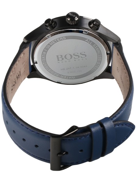 Hugo Boss 1513563 men's watch, real leather strap