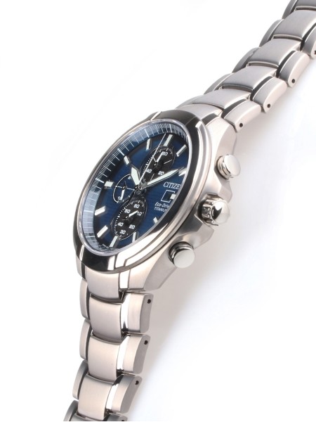 Citizen Super-Titanium Chrono CA0700-86L men's watch, titanium strap