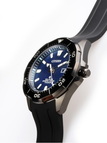 Citizen BN0205-10L men's watch, silicone strap