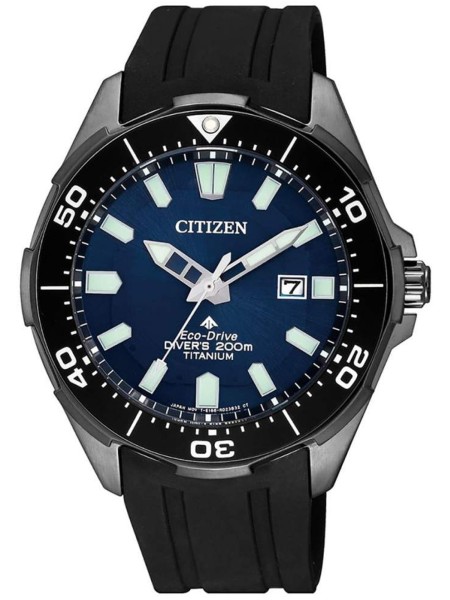 Citizen BN0205-10L herenhorloge, siliconen bandje