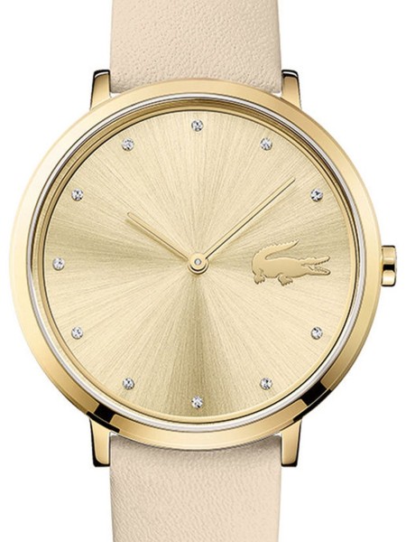 Lacoste 2001030 Γυναικείο ρολόι, real leather λουρί