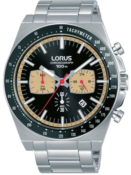 Lorus RT351GX9 men's watch, stainless steel strap