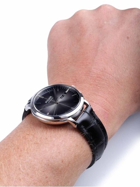 Pulsar PL4045X1 men's watch, cuir véritable strap