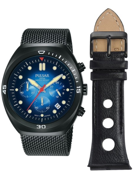 Pulsar Chrono PT3951X2 men's watch, acier inoxydable strap