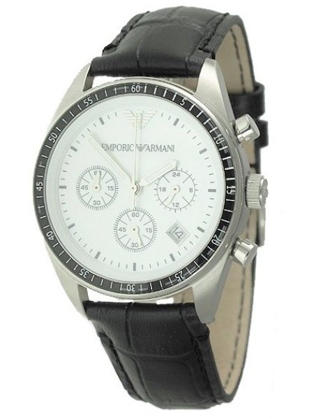 Emporio Armani AR5670 Relógio para mulher, pulseira de cuero real