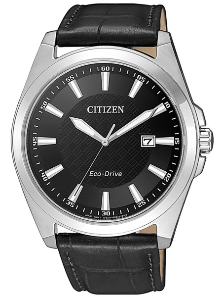 Citizen Klassik BM7108-14E Reloj para hombre, correa de cuero real