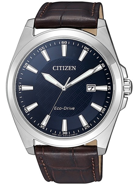 Citizen Klassik BM7108-22L herenhorloge, echt leer bandje