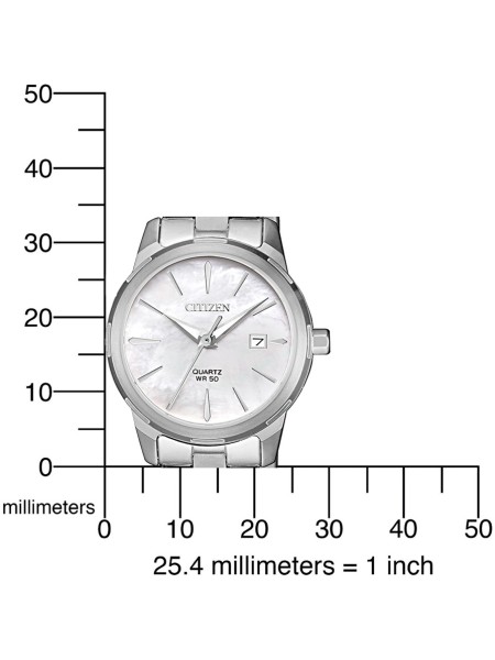 Citizen Elegance EU6070-51D γυναικείο ρολόι, με λουράκι stainless steel