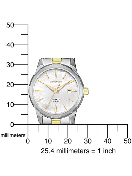 Citizen Elegance EU6074-51D Γυναικείο ρολόι, stainless steel λουρί